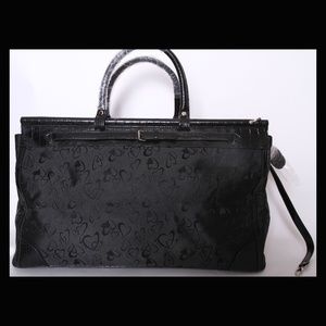Executive Travel Bag Adorned with Lovely Hearts
